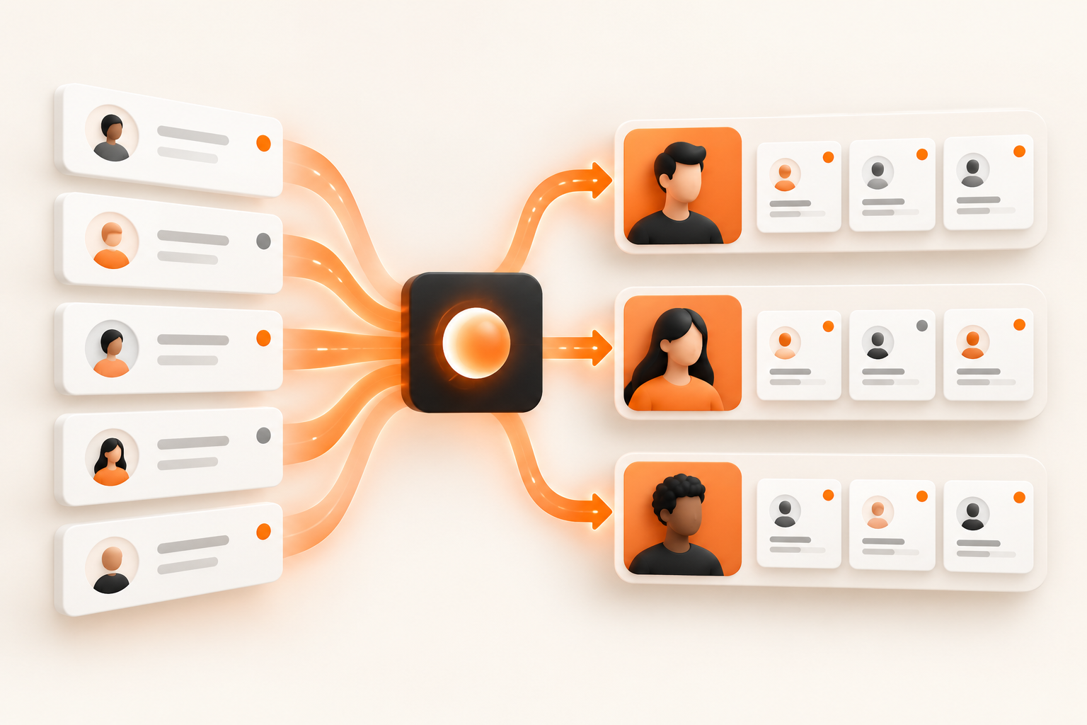 Lead Distribution & Assignment workflow in AI Closer